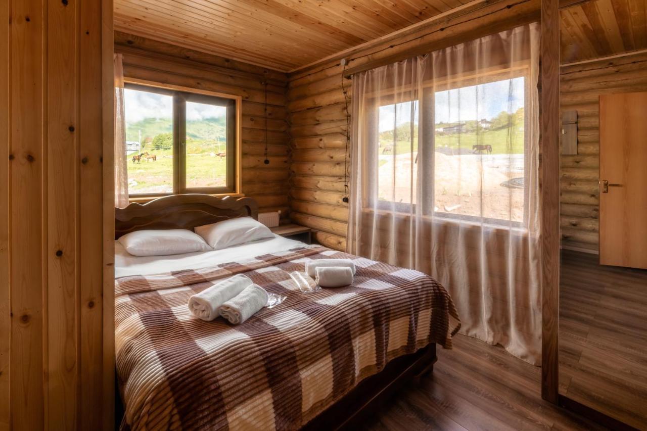 גודאורי Snow Time Eco Chalet מראה חיצוני תמונה